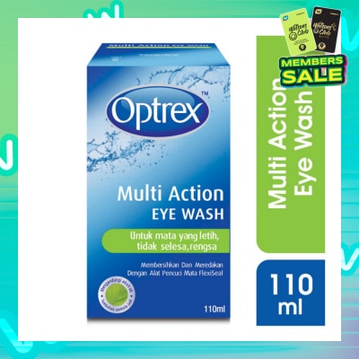 OPTREX Multi Action Eye Wash (Cools & Refreshes Tired & Sore Eyes) 110ml
