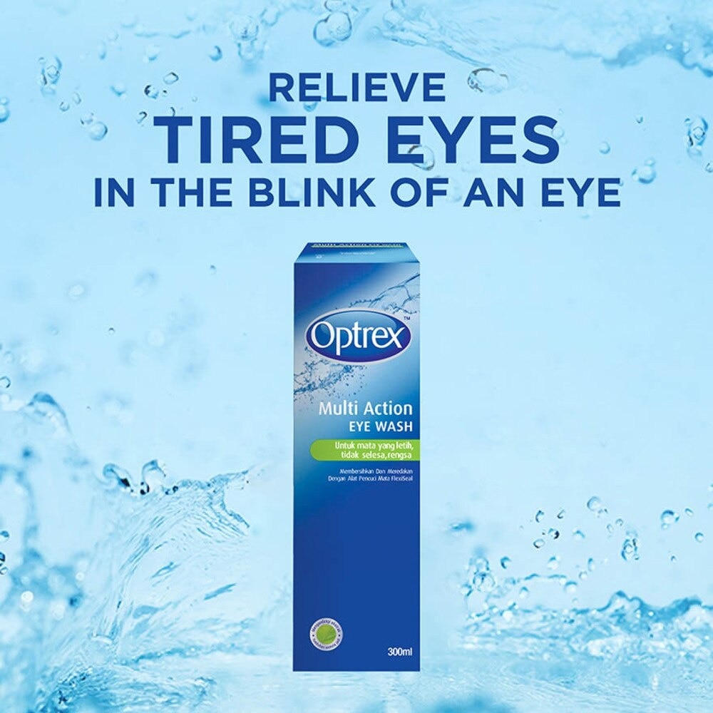 Multi Action Eye Wash (Cools & Refreshes Tired & Sore Eyes) 300ml