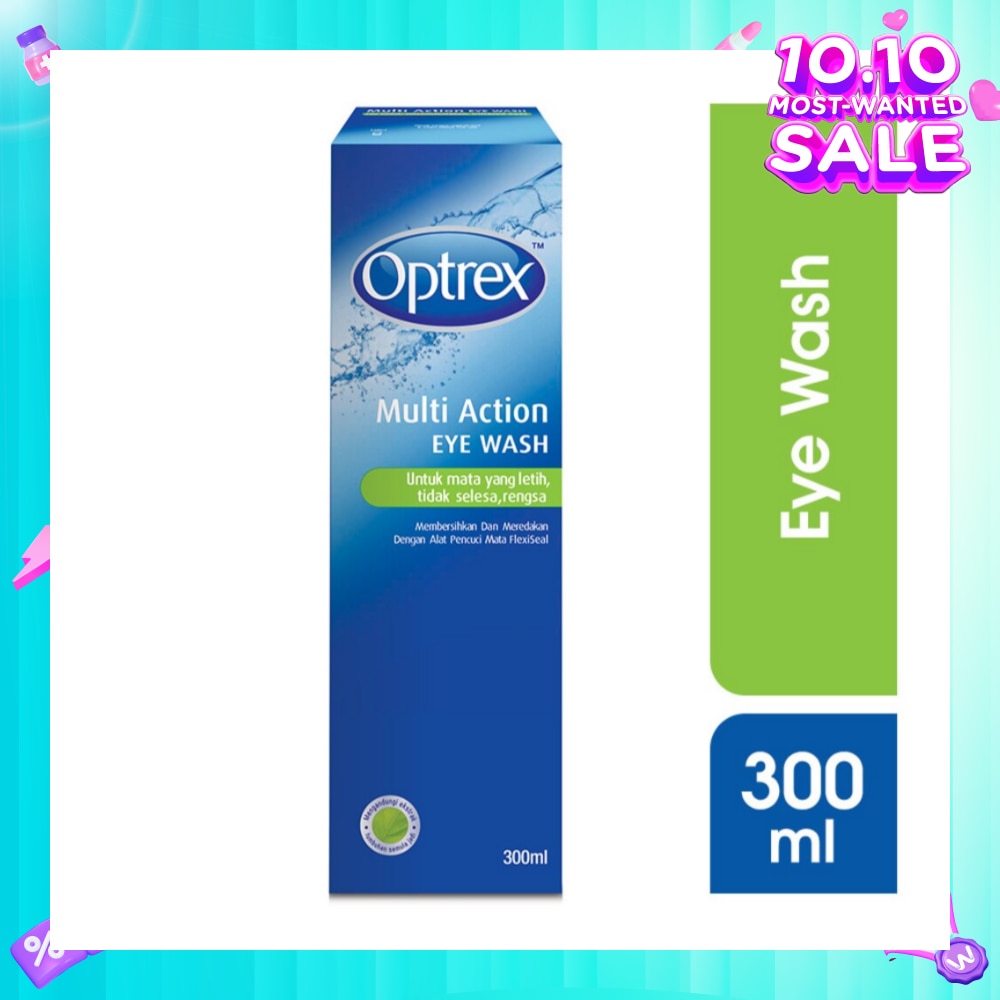 Multi Action Eye Wash (Cools & Refreshes Tired & Sore Eyes) 300ml