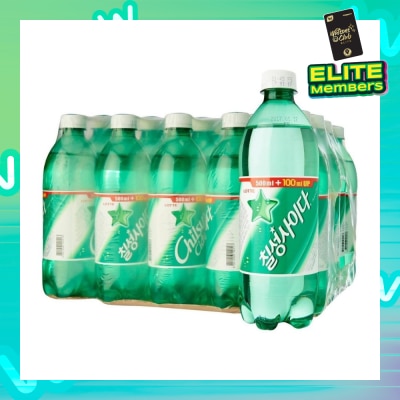 LOTTE CHILSUNG Cider Lemon-Lime Soda - Case 20 x 500ml