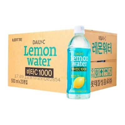 LOTTE CHILSUNG Daily-C Lemon Vitamin Water - Case 20 x 500ml