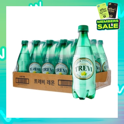 LOTTE CHILSUNG Trevi Sparkling Water Lemon - Case 20 x 500ml