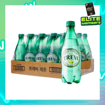 LOTTE CHILSUNG Trevi Sparkling Water Lemon - Case 20 x 500ml