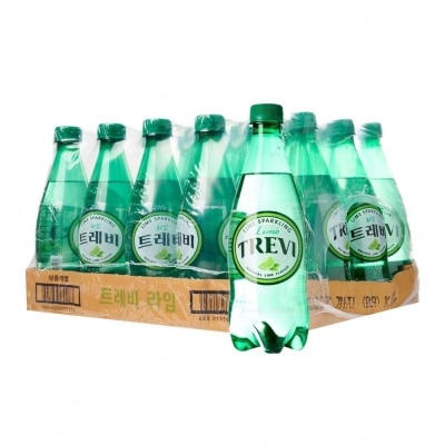 LOTTE CHILSUNG Trevi Sparkling Water Lime - Case 20 x 500ml