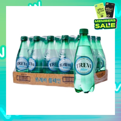 LOTTE CHILSUNG Trevi Sparkling Water Plain - Case 20 x 500ml