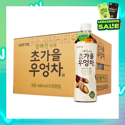 LOTTE CHILSUNG Burdock Tea - Case 20 x 500ml