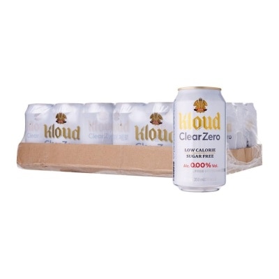 LOTTE CHILSUNG Kloud Clear Zero Non-Alcoholic Beer - Case 24 x 350ml