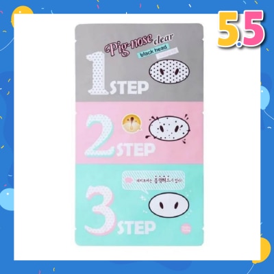 HOLIKA HOLIKA Pig Clear Blackhead 3-step kit