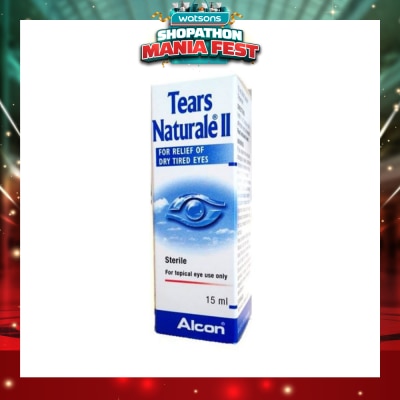 ALCON - Alcon Tears Naturale II Lubricant Eye Drops (Relief for Dry Tired Eyes) 15ml