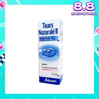 ALCON Alcon Tears Naturale II Lubricant Eye Drops (Relief for Dry Tired Eyes) 15ml