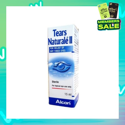 ALCON Alcon Tears Naturale II Lubricant Eye Drops (Relief for Dry Tired Eyes) 15ml