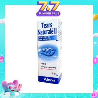 ALCON - Alcon Tears Naturale II Lubricant Eye Drops (Relief for Dry Tired Eyes) 15ml