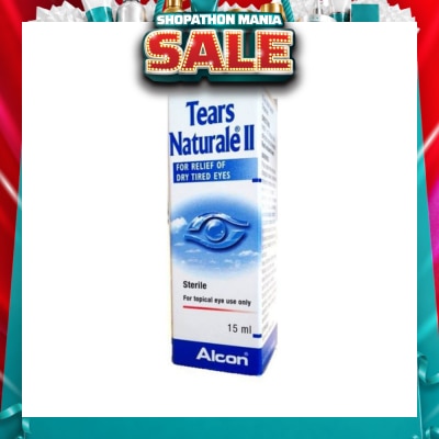 ALCON - Alcon Tears Naturale II Lubricant Eye Drops (Relief for Dry Tired Eyes) 15ml