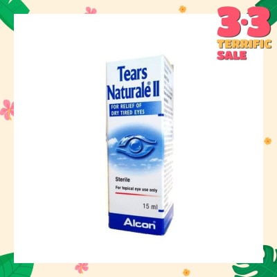 ALCON Alcon Tears Naturale II Lubricant Eye Drops (Relief for Dry Tired Eyes) 15ml