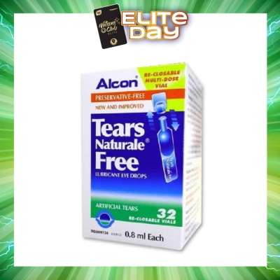ALCON - Alcon Tears Naturale Free Lubricant Eye Drops 0.8ml x  32s