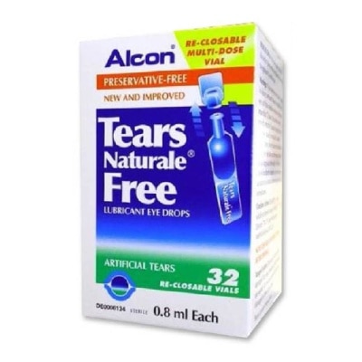 ALCON Alcon Tears Naturale Free Lubricant Eye Drops 0.8ml x  32s