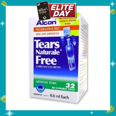 ALCON Alcon Tears Naturale Free Lubricant Eye Drops 0.8ml x 32s image