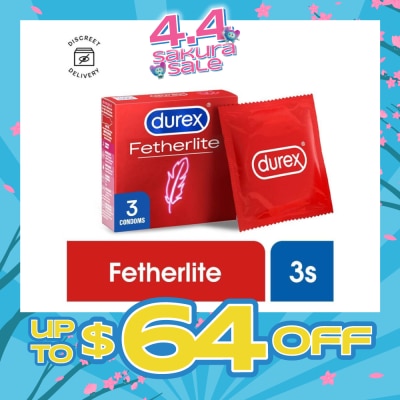 DUREX - Fetherlite Condoms 3s