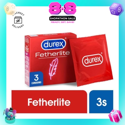 DUREX - Fetherlite Condoms 3s