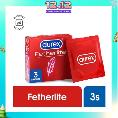 DUREX Fetherlite Condoms 3s