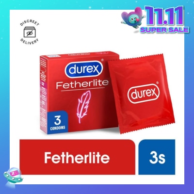 DUREX Fetherlite Condoms 3s