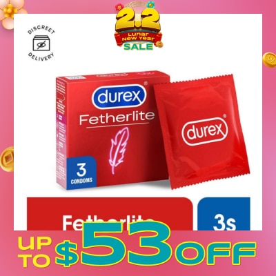 DUREX Fetherlite Condoms 3s