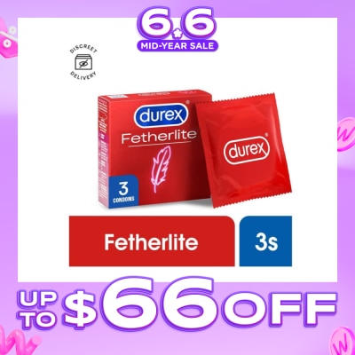 DUREX - Fetherlite Condoms 3s