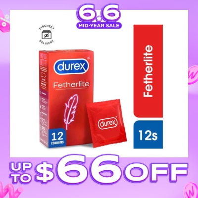 DUREX - Fetherlite Condoms 12s