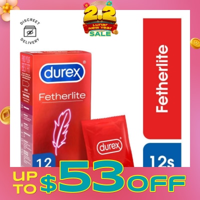 DUREX Fetherlite Condoms 12s