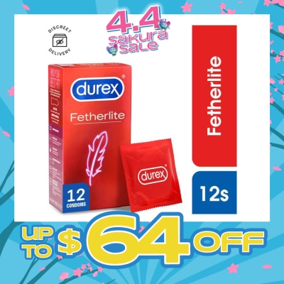 DUREX - Fetherlite Condoms 12s