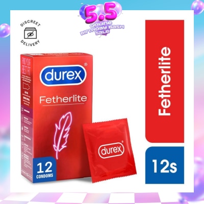 DUREX - Fetherlite Condoms 12s
