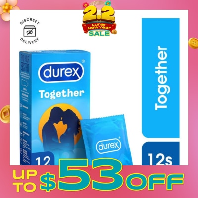 DUREX Together Condoms 12s