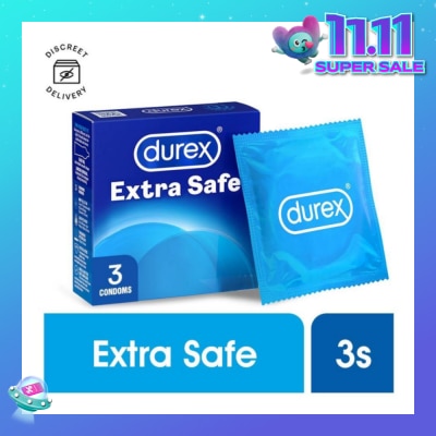 DUREX Extra Safe Condoms 3s