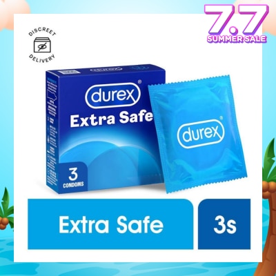 DUREX Extra Safe Condoms 3s