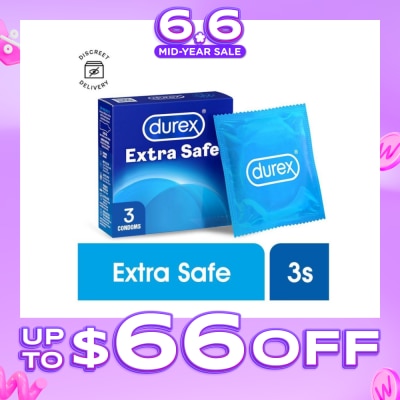 DUREX - Extra Safe Condoms 3s