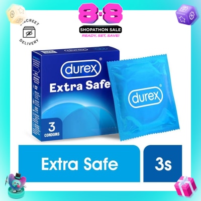 DUREX - Extra Safe Condoms 3s