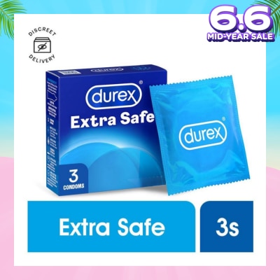 DUREX Extra Safe Condoms 3s