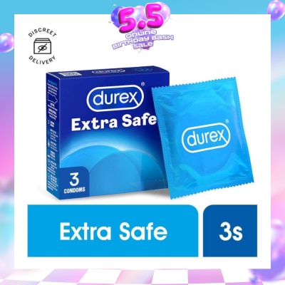 DUREX - Extra Safe Condoms 3s