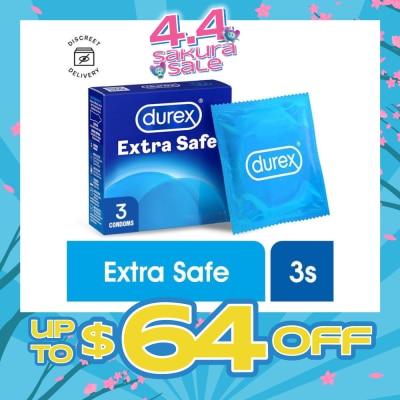 DUREX - Extra Safe Condoms 3s