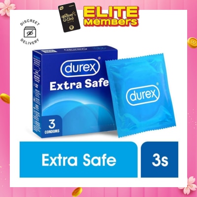DUREX Extra Safe Condoms 3s