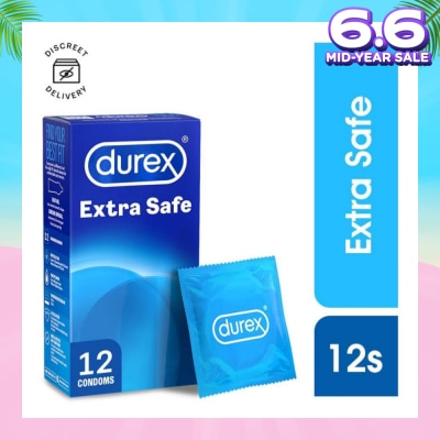 DUREX Extra Safe Condoms 12s