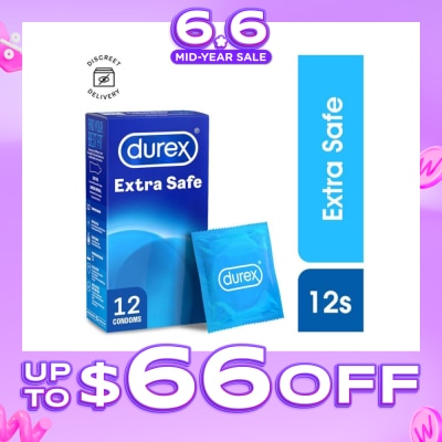 DUREX - Extra Safe Condoms 12s