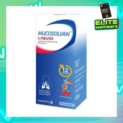 MUCOSOLVAN Cough Relief Syrup 100ml