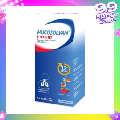 MUCOSOLVAN Cough Relief Syrup 100ml
