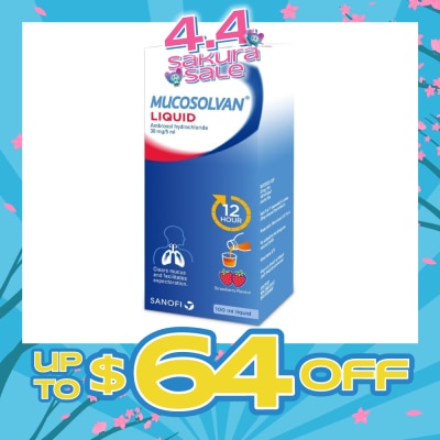 MUCOSOLVAN - Cough Relief Syrup 100ml