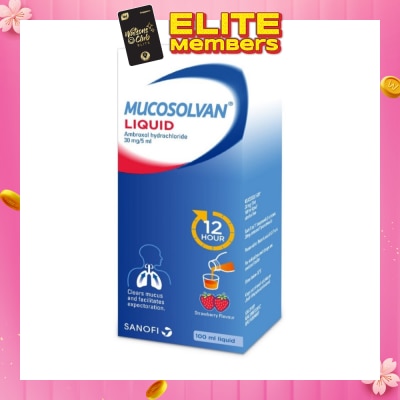 MUCOSOLVAN Cough Relief Syrup 100ml