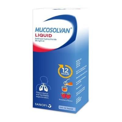 MUCOSOLVAN Cough Relief Syrup 100ml