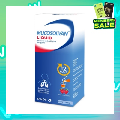 MUCOSOLVAN Cough Relief Syrup 100ml