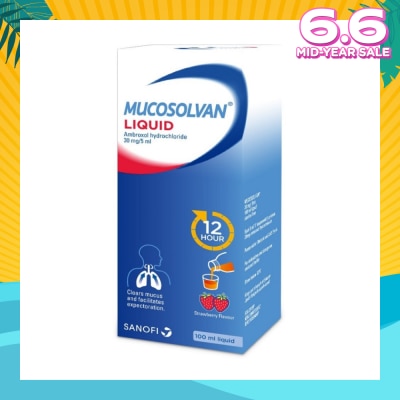 MUCOSOLVAN Cough Relief Syrup 100ml