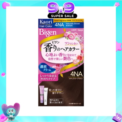 BIGEN - Kaori Hair Color Cream 4NA Naturally Brown 166g image